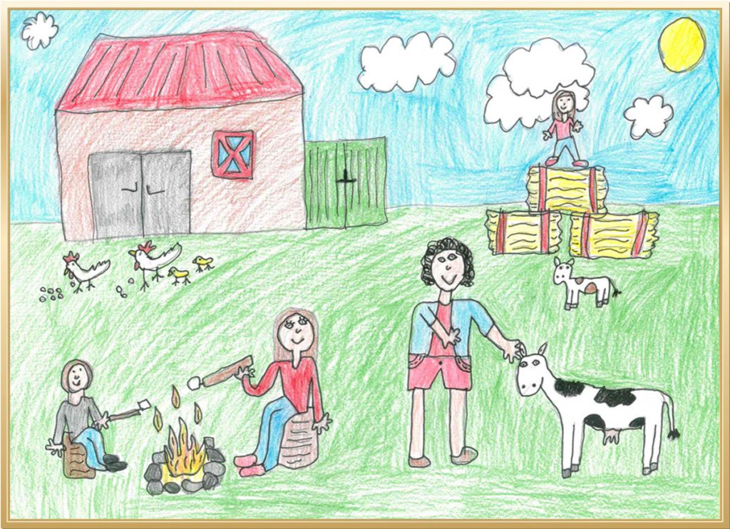 Meine Familienzeit auf dem Bauernhof von Ida, 8 Jahre aus Hildesheim Meine Familienzeit auf dem Bauernhof von Ida, 8 Jahre aus Hildesheim